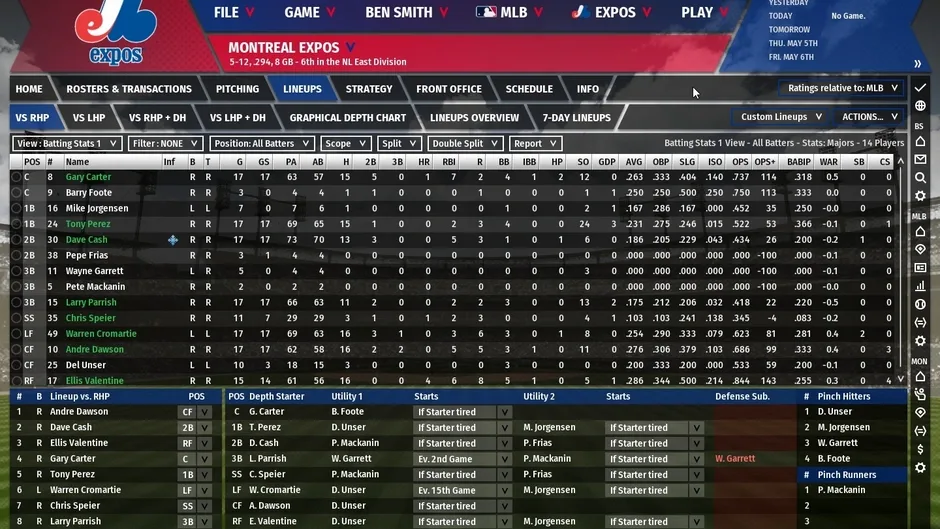 Skärmbild 5 från Out of the Park Baseball 20