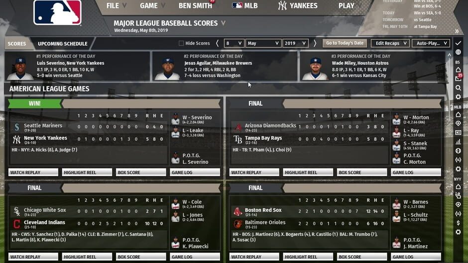 Out of the Park Baseball 20 Screenshot