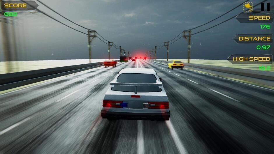 Exteme Racing on Highway Screenshot
