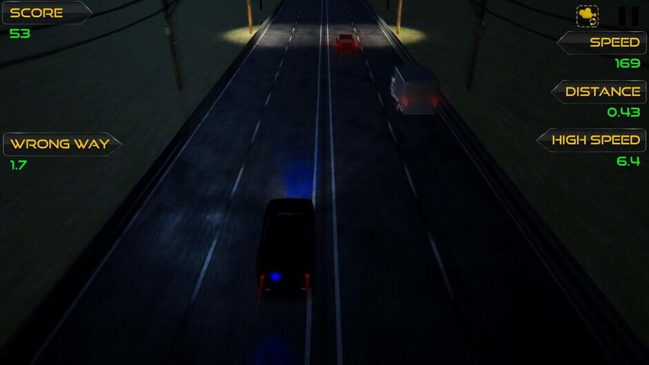 Exteme Racing on Highway Screenshot