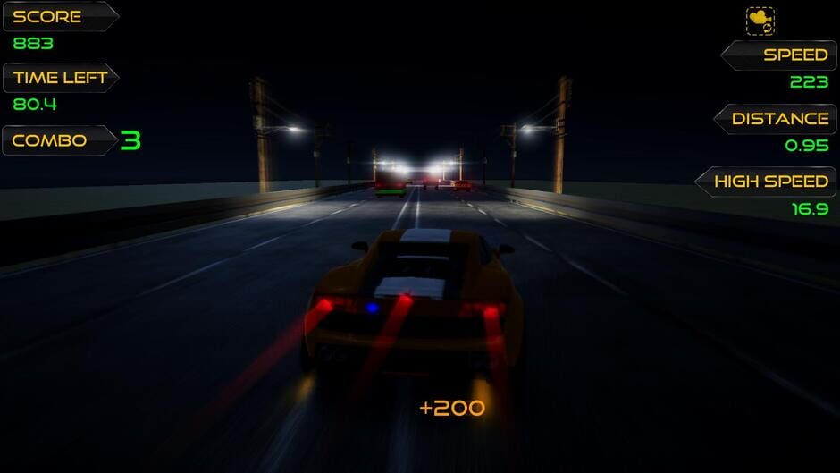 Exteme Racing on Highway Screenshot
