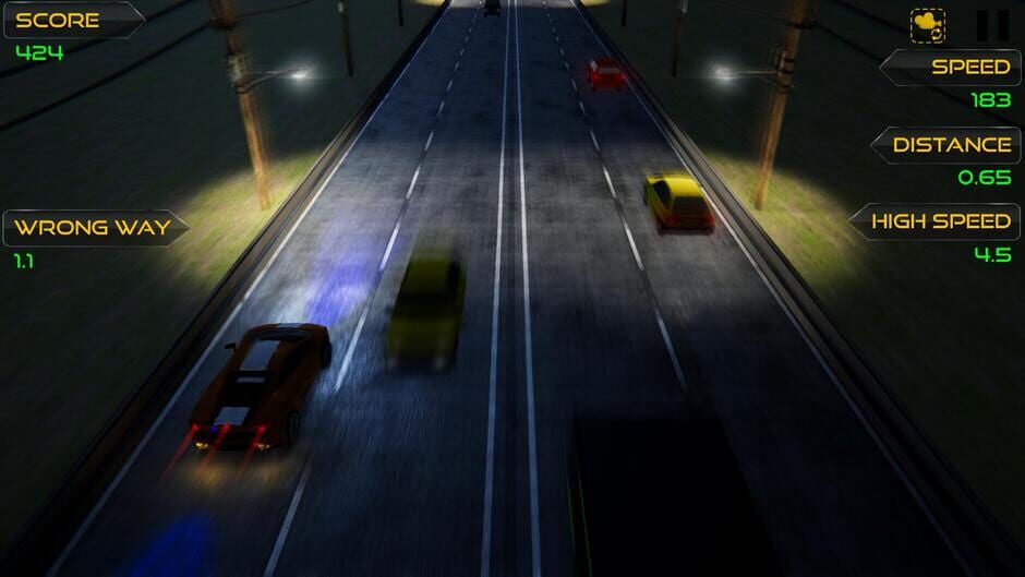 Exteme Racing on Highway Screenshot