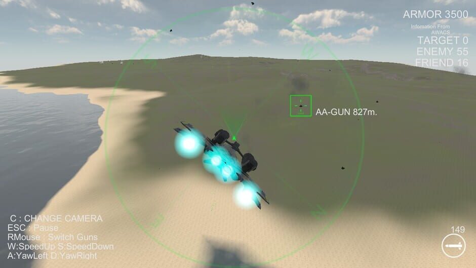 Massive Air Combat Screenshot