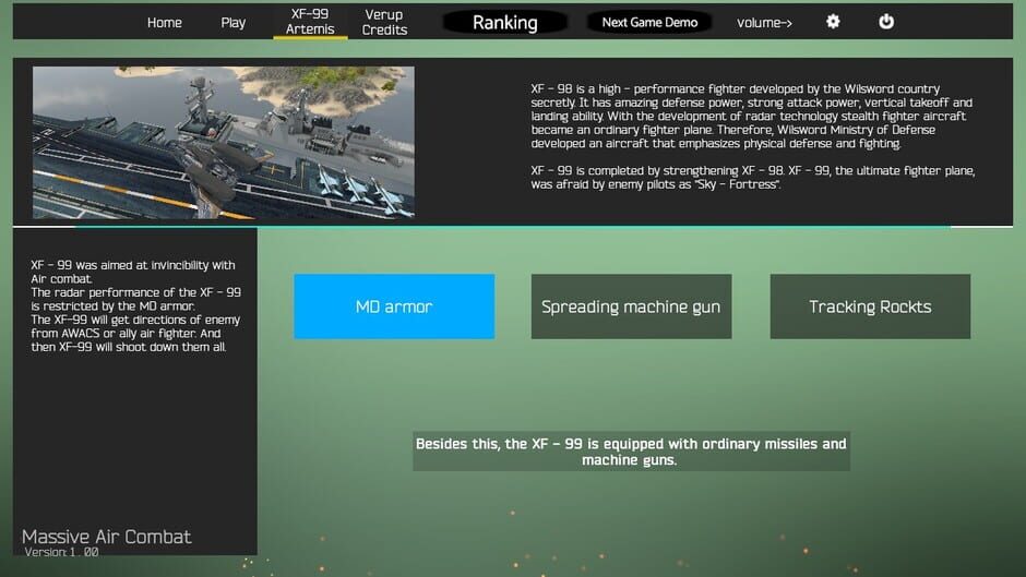 Massive Air Combat Screenshot