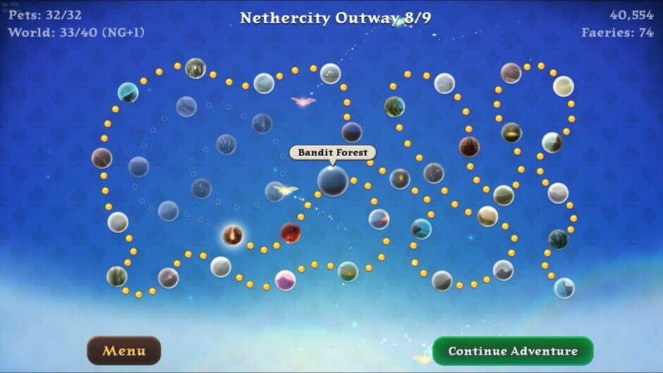 Faerie Solitaire Harvest Screenshot