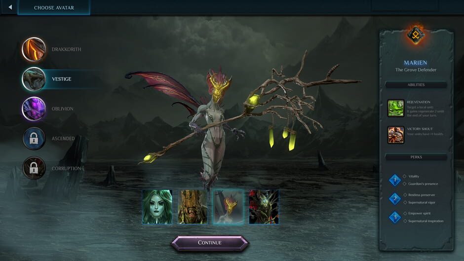 PHAGEBORN online card game Screenshot