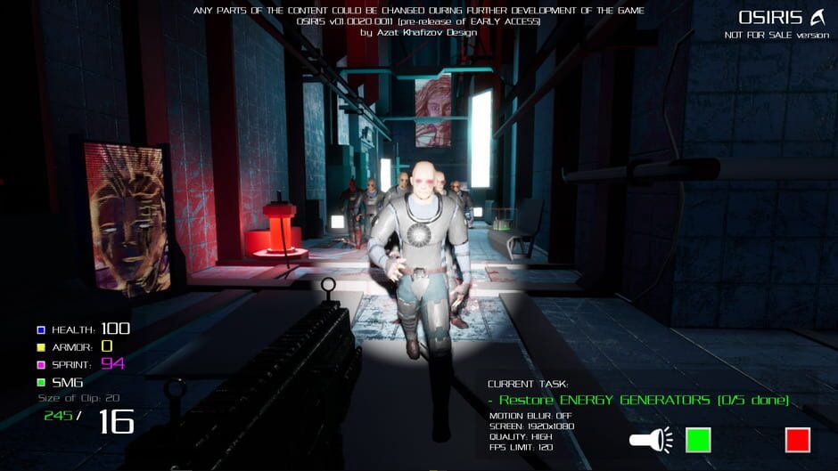 Osiris screenshot