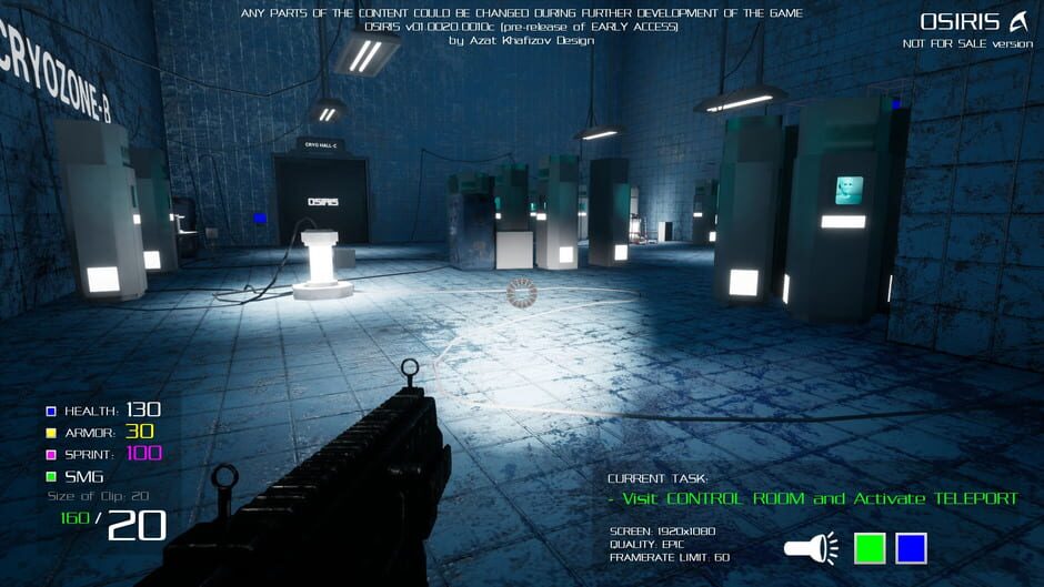 Osiris screenshot