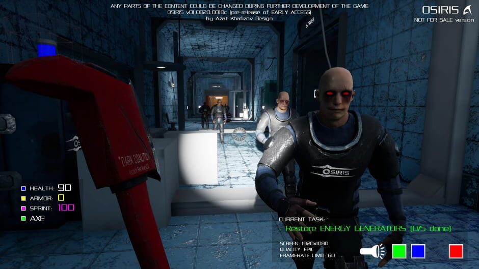 Osiris screenshot
