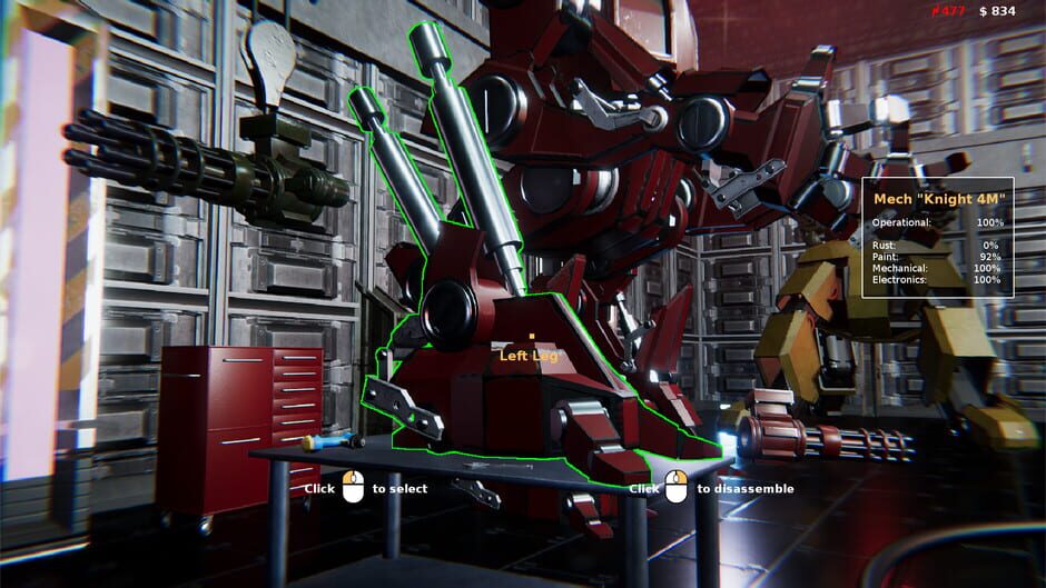 Mech Mechanic Simulator Screenshot