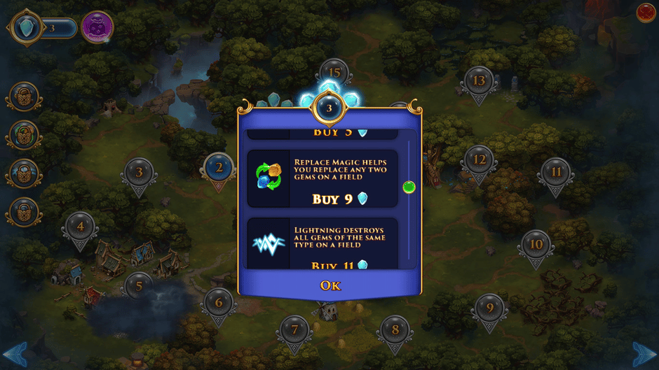 Gems of Magic: Lost Family Screenshot