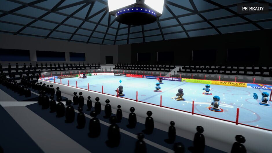 3 on 3 Super Robot Hockey Screenshot