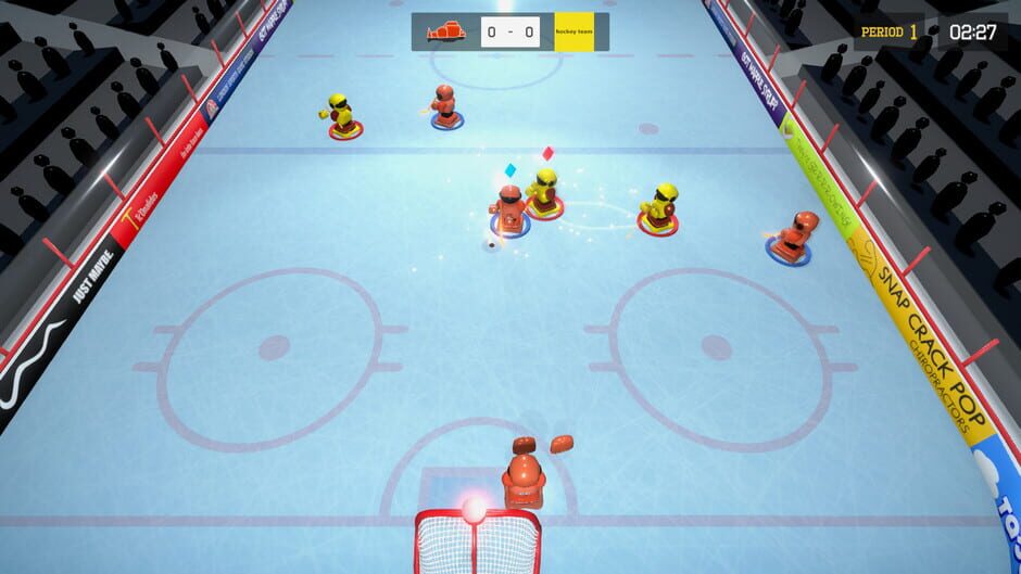 3 on 3 Super Robot Hockey Screenshot