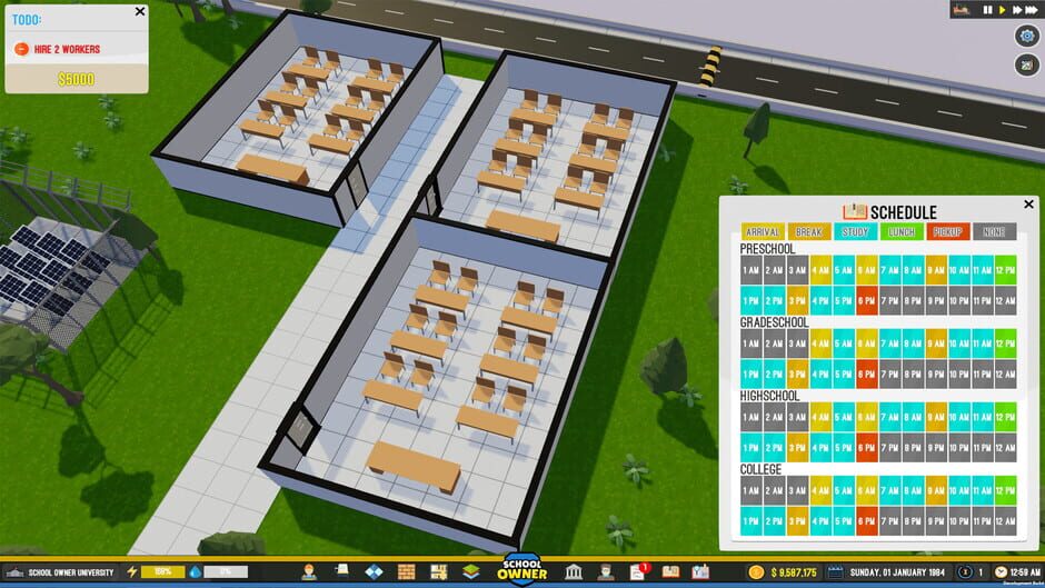 School Owner Screenshot