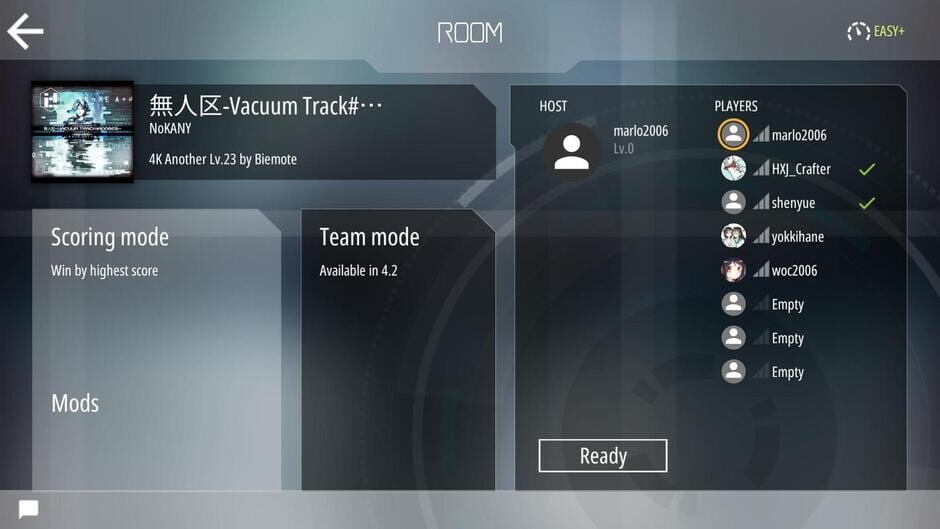 Screenshot Malody