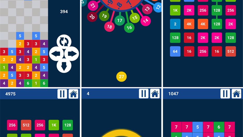 Numbers Planet: Games and Puzzles Screenshot