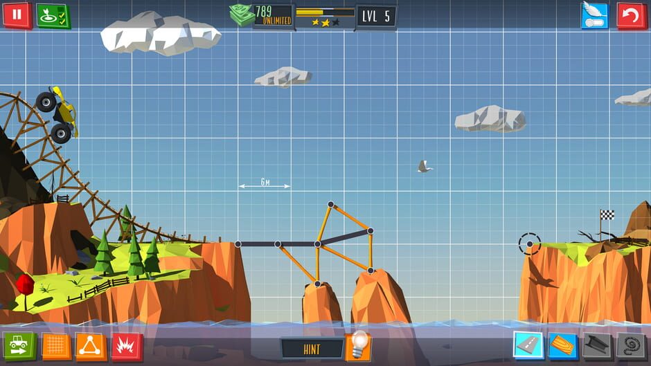 Build a Bridge! Screenshot