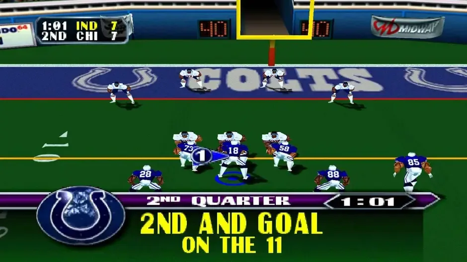 Screenshot 4 aus NFL Blitz 2000