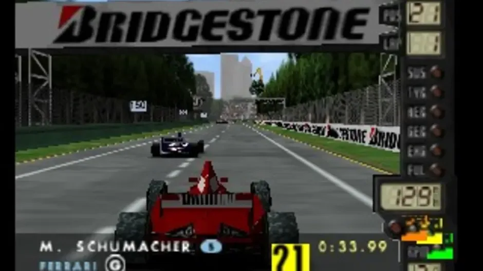F-1 World Grand Prix, captura de tela 1