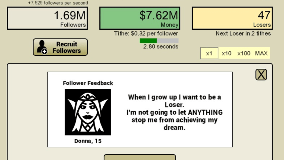 Religious Idle Screenshot