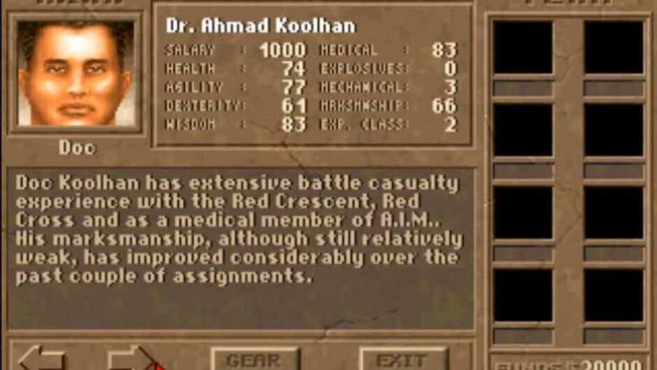 Jagged Alliance: Deadly Games Screenshot