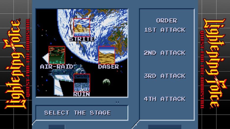 Sega Ages Lightening Force: Quest for the Darkstar screenshot 2