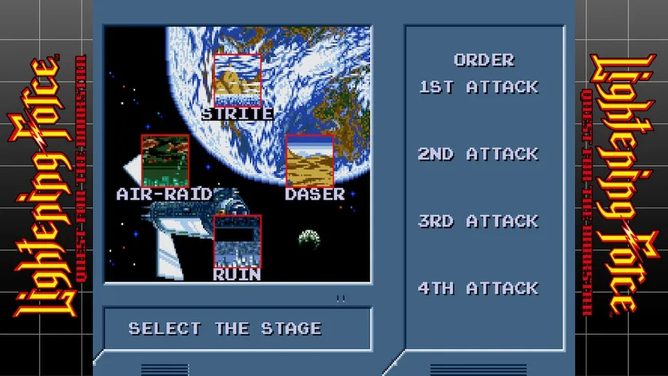 Sega Ages Lightening Force: Quest for the Darkstar