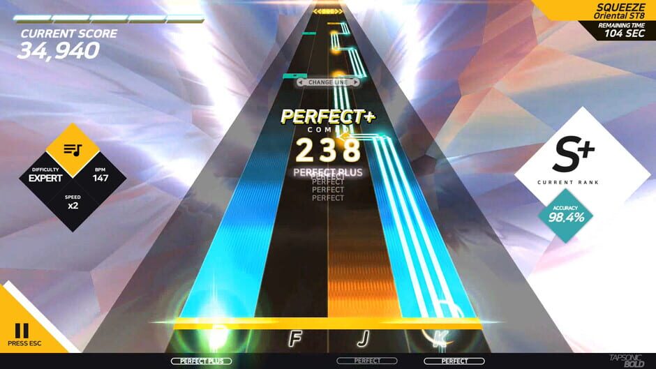 TAPSONIC BOLD Screenshot