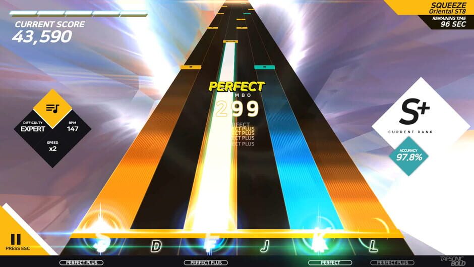 TAPSONIC BOLD Screenshot
