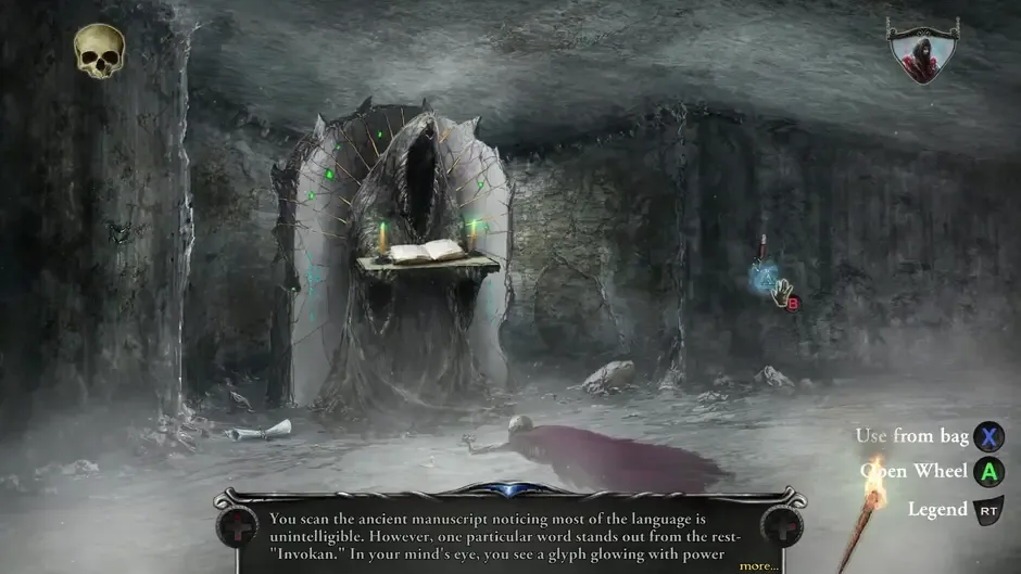 Shadowgate, captura de tela 4