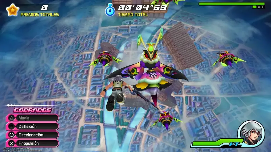 Kingdom Hearts Dream Drop Distance HD, captura de tela 2