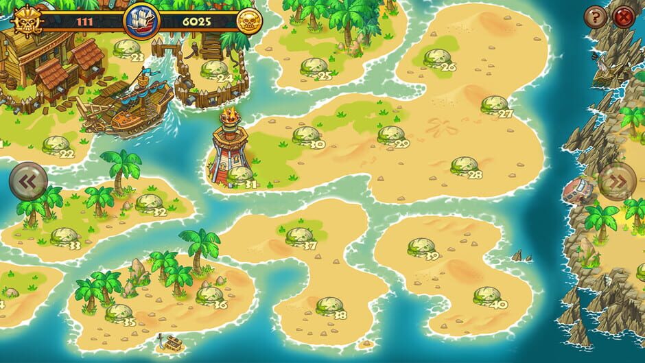 Match Three Pirates! Heir to Davy Jones Screenshot