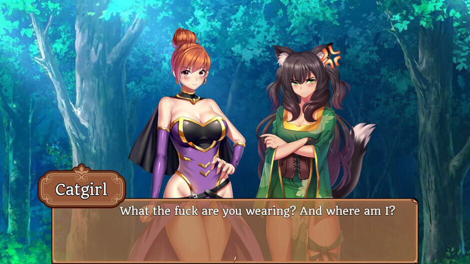 After I met that catgirl, my questlist got too long! Screenshot