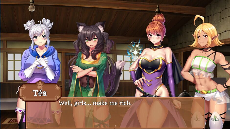 After I met that catgirl, my questlist got too long! Screenshot