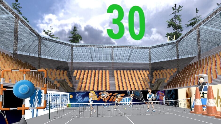 สกรีนช็อตจาก Tennis Tune-Up (รูปที่ 4)