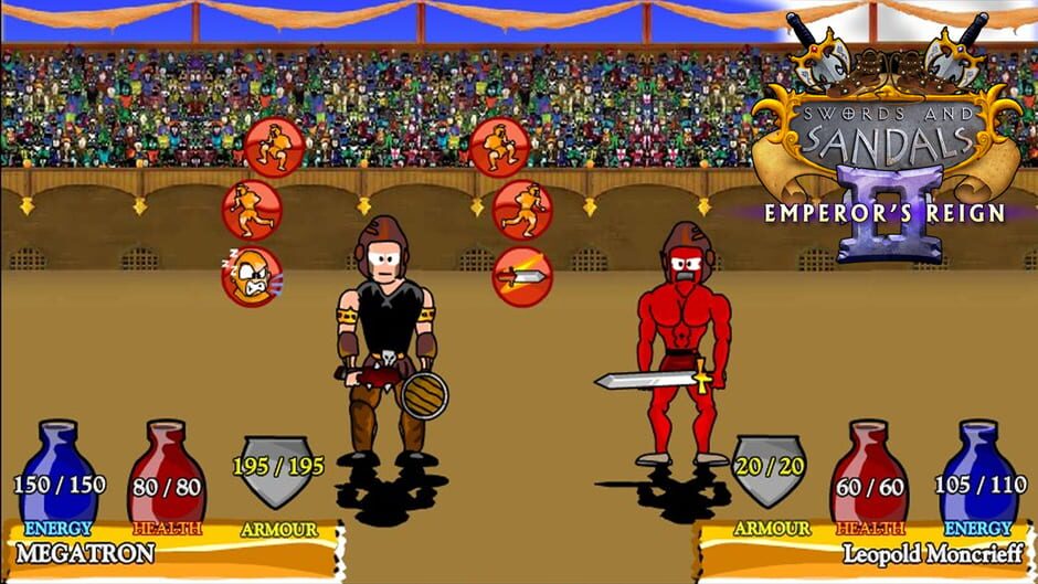 Swords and Sandals Classic Collection Screenshot