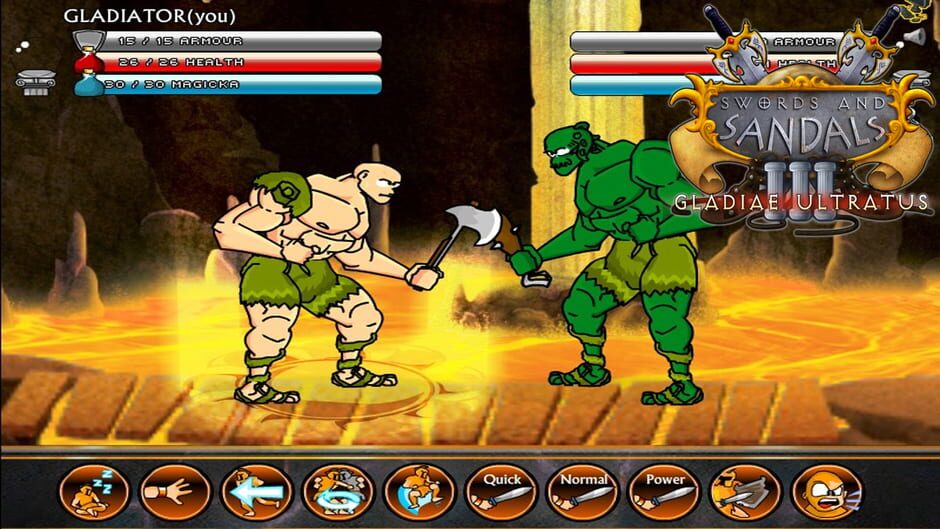 Swords and Sandals Classic Collection Screenshot