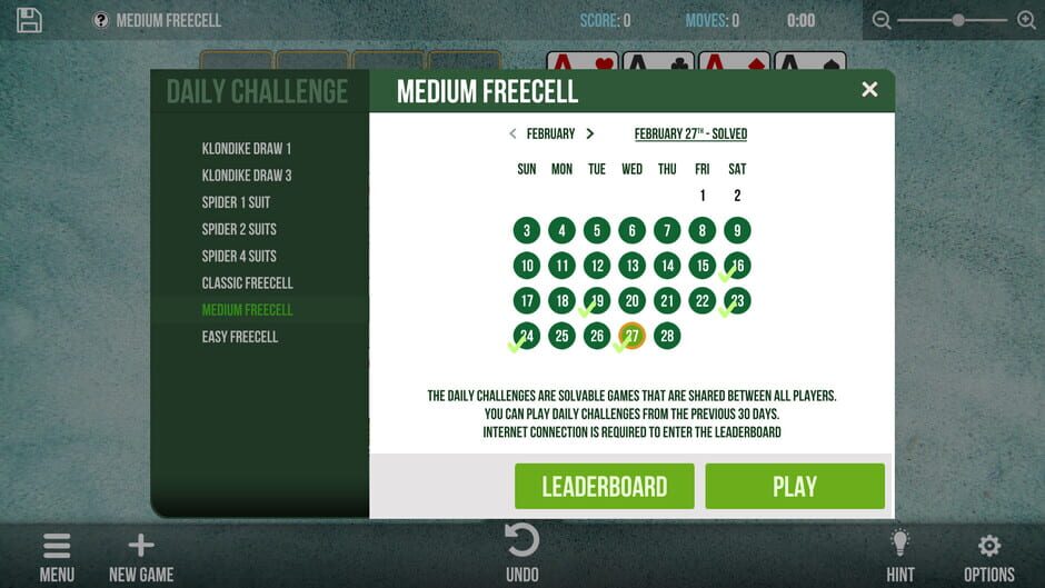 Solitaire Bliss Collection Screenshot