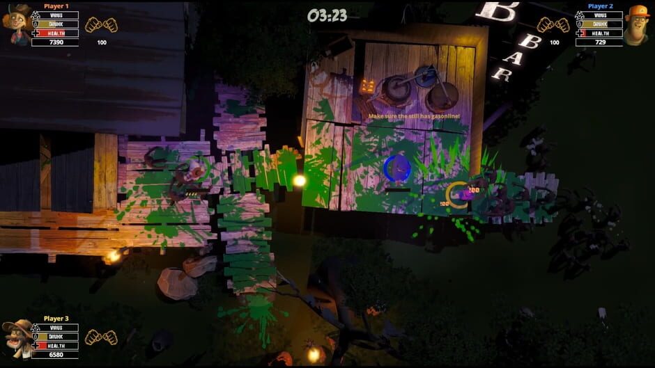 Whiskey & Zombies Screenshot