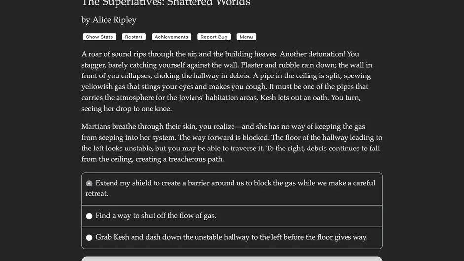 The Superlatives: Shattered Worlds