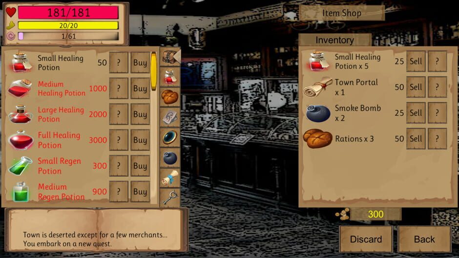 Dungeon Scavenger Screenshot