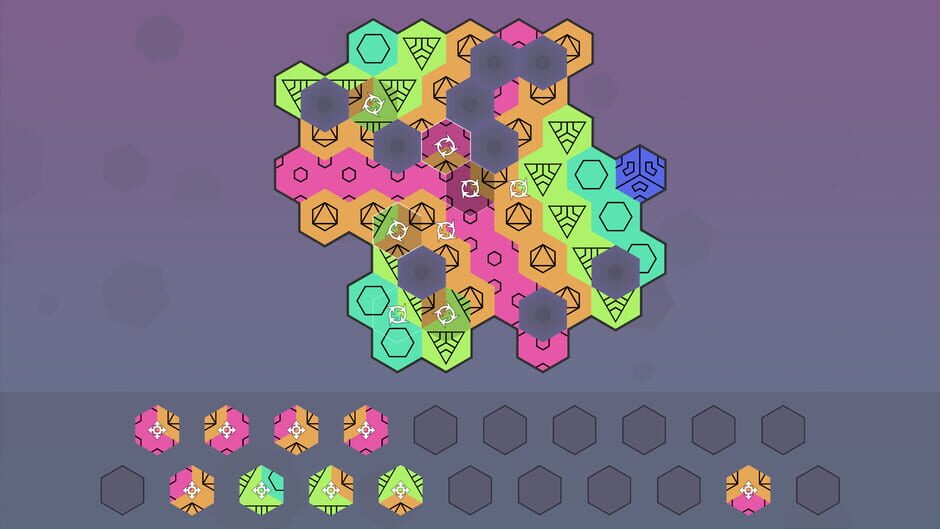 Aurora Hex: Pattern Puzzles Screenshot