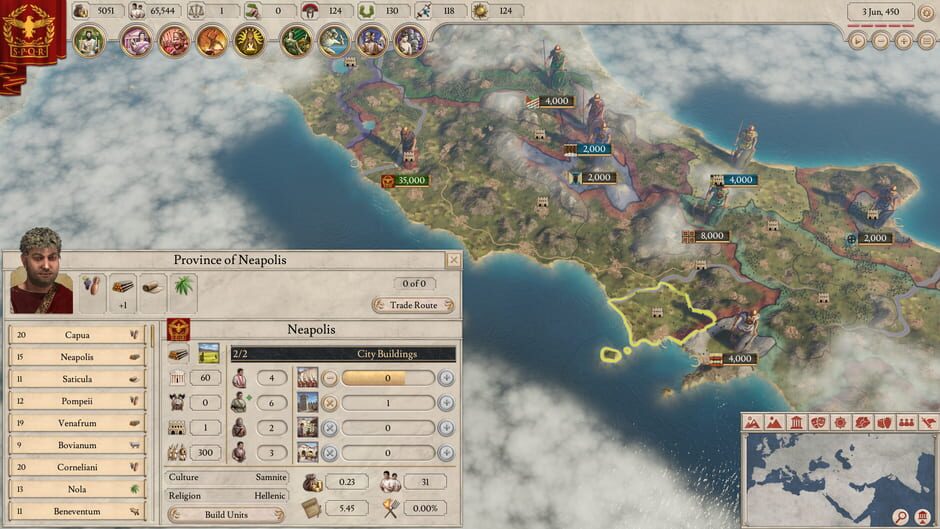 Screenshot Imperator: Rome