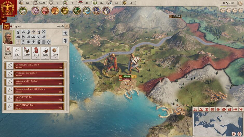 Screenshot Imperator: Rome