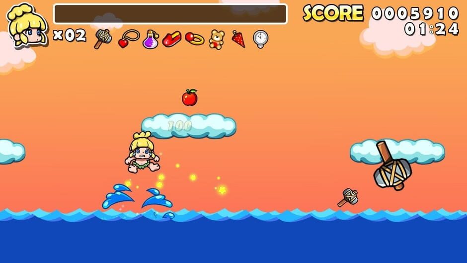 Wonder Boy Returns Remix screenshot 5