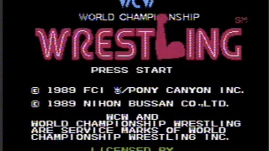 WCW: World Championship Wrestling Screenshot