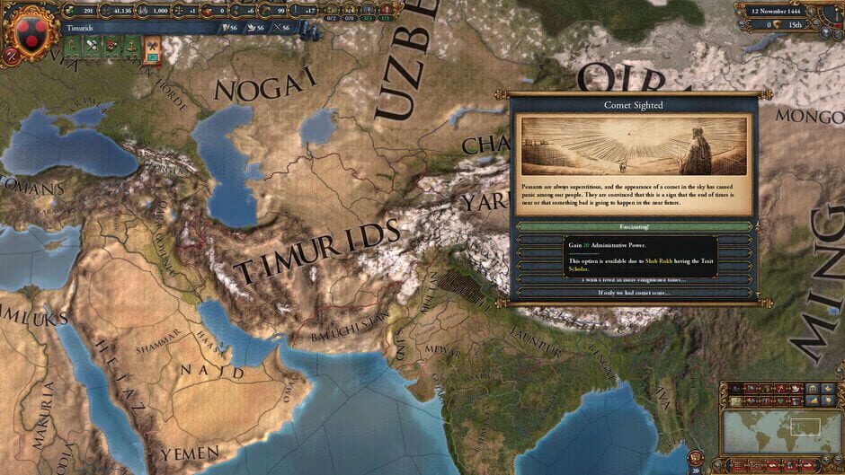 Europa Universalis IV: Rights of Man Screenshot