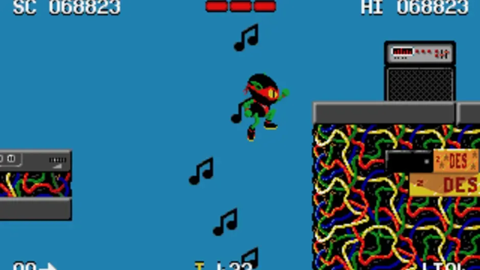 Skärmbild 5 från Zool: Ninja of the Nth Dimension