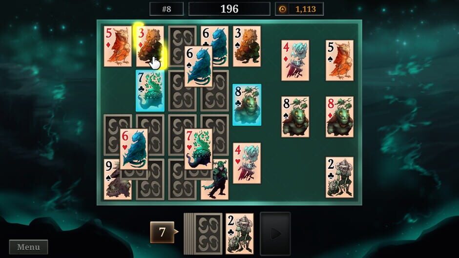 Faerie Solitaire Dire Screenshot