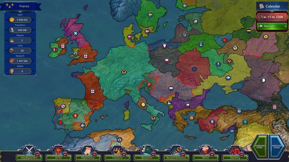 Generals & Rulers Screenshot